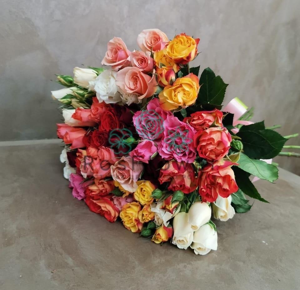 Букет цветов из: Розы в Привольной