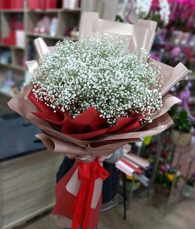 Букет цветов из: Гипсофила в Привольной