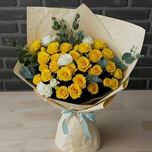 Букет цветов из:  Розы в Привольной