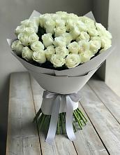 Букет 35 Белых роз #REPLACE_PRED# Привольной