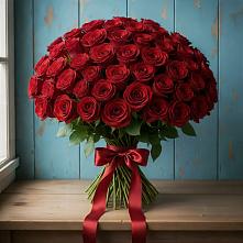 Букет Красные розы Блэк Меджик в Привольной