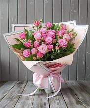 Букет Розовый кустик в Привольной