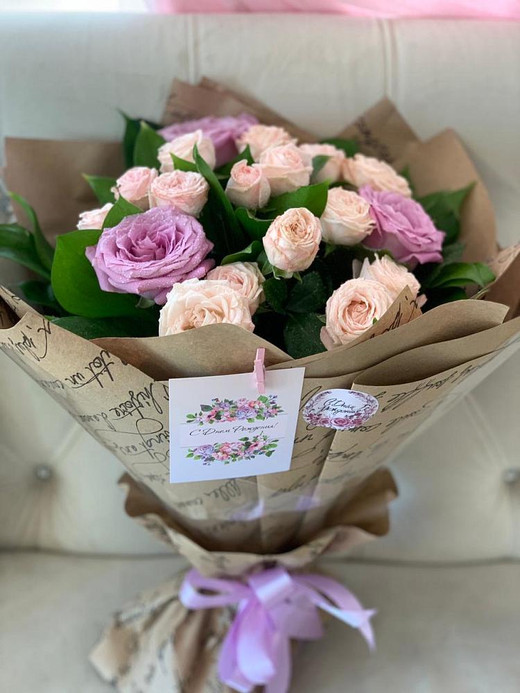 Букет цветов из: Розы в Привольной