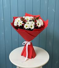 Букет цветов из:  Хризантемы в Привольной