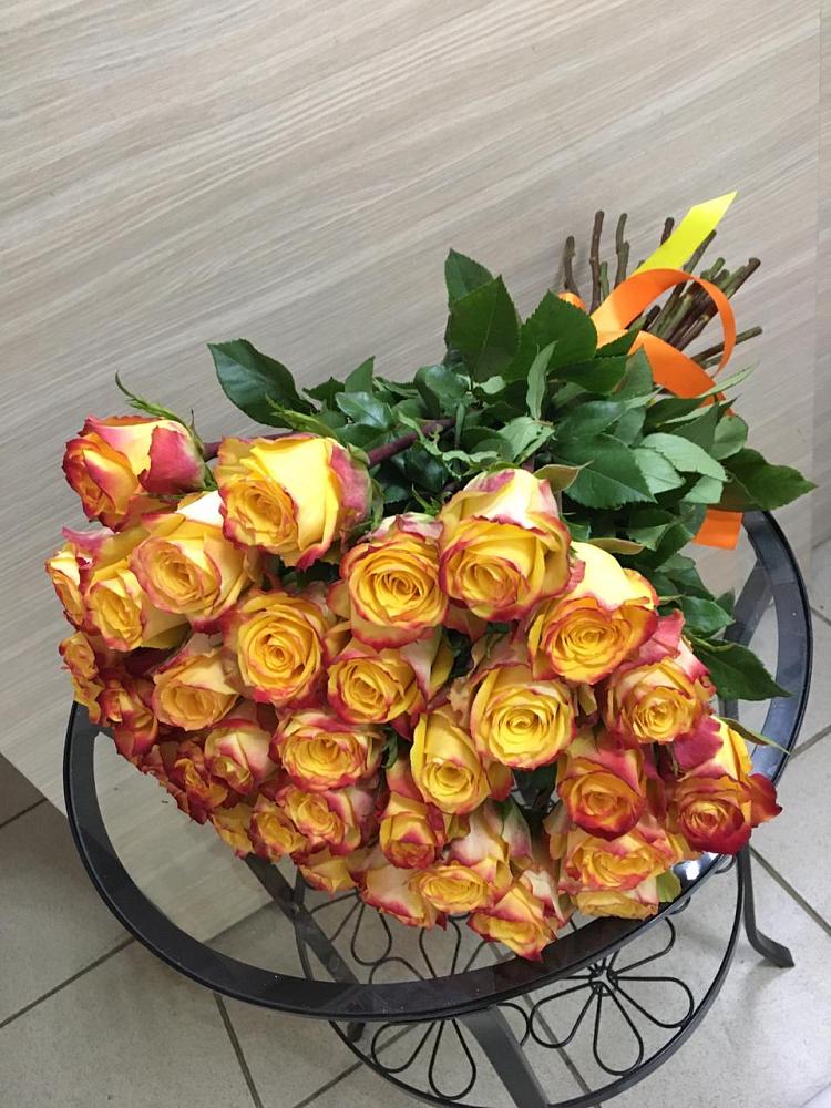 Букет Желтые розы в Привольной