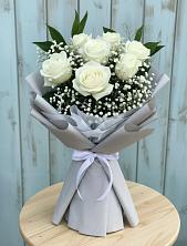 Букет цветов из:  Розы в Привольной