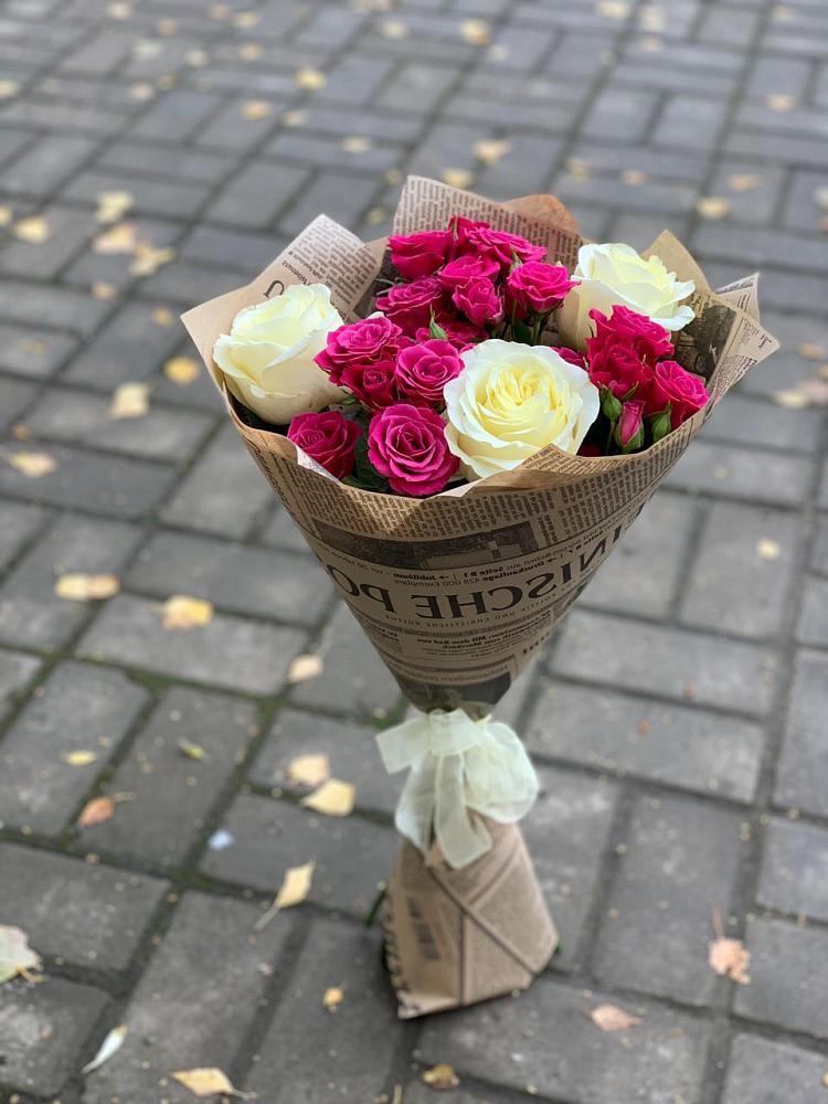 Букет цветов из: Розы в Привольной