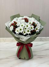 Букет цветов из:  Хризантемы в Привольной