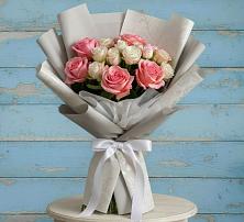 Букет цветов из:  Розы в Привольной